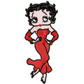 Betty Boop dancing machine embroidery design